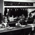 Austrian National Library Archive Image of School classroom