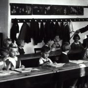 Austrian National Library Archive Image of School classroom