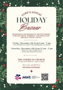 Bazaar Flyer (no mention save the date)